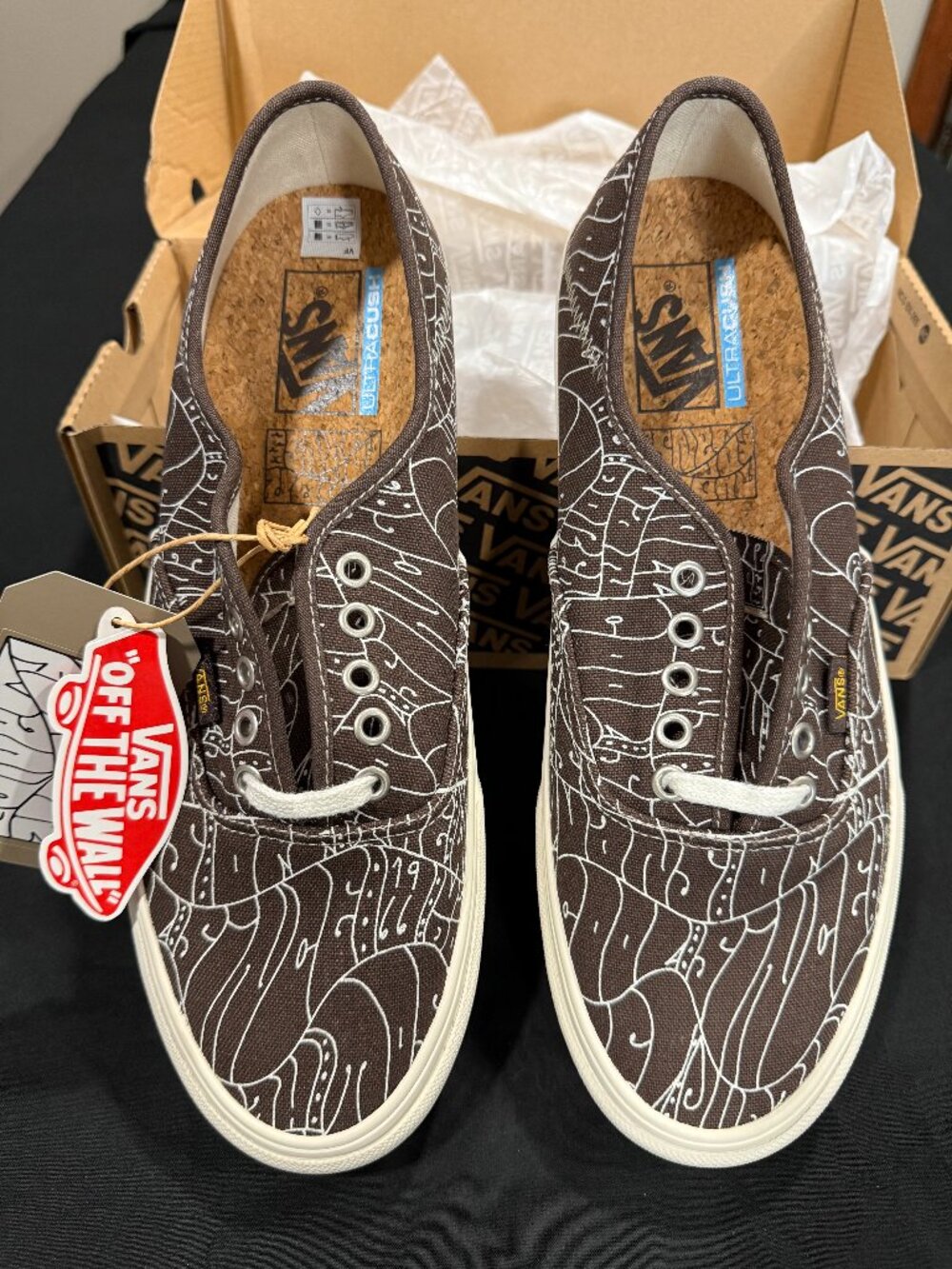 Tudor x Vans Authentic SF Java Men 10.5 VN0A3MU65A3 New 2021 Box